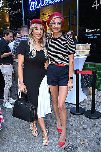 Annemarie Eilfeld, Tanja Lasch beim Grand Opening Bistrot Le Consulat - La vie est belle French Night am 04.09.2024 (©Foto: StarPress Kay Kirchwitz) 