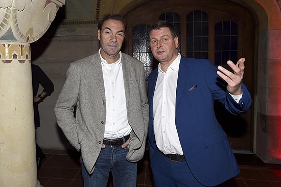 Prof. Wolfram Winter (Executive Vice President Communications & Public Affairs bei Sky Deutschland), Ralph Fürther (Senior Vice President Consumer Communications ©Fotos: Agency People Image (c.) Michael Tinnefeld für Sky