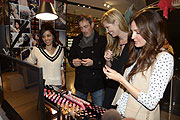 Jan Sosnick, Collien Ulmen Fernandes, Verena Wriedt, Johanna Klum bei der Präsentation der neuen Finanzassit-App in der Galleries Lafayette, Berlin. (©Foto:STAR PRESS, Berlin, Kay Kirchwitz)