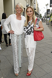 Ulla Kock am Brink, Regina Halmich @ Opening des MALU WILZ Beauty & Spa Flagshipstores in Berlin Mitte am 02.06.2016 (Foto:Malu Wilz)