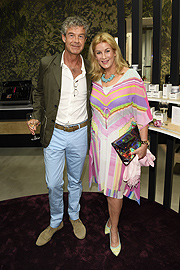 "Sal de Ibiza" Salzbaron Daniel C. Witte, Schauspielerin Alexa Maria Surholt @ Opening des MALU WILZ Beauty & Spa Flagshipstores in Berlin Mitte am 02.06.2016 (Foto:Malu Wilz)